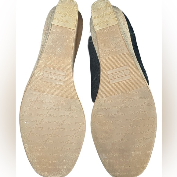 TOMS Women's Classic Espadrille Wedge Sandal | Size 8.5 - Picture 6 of 8